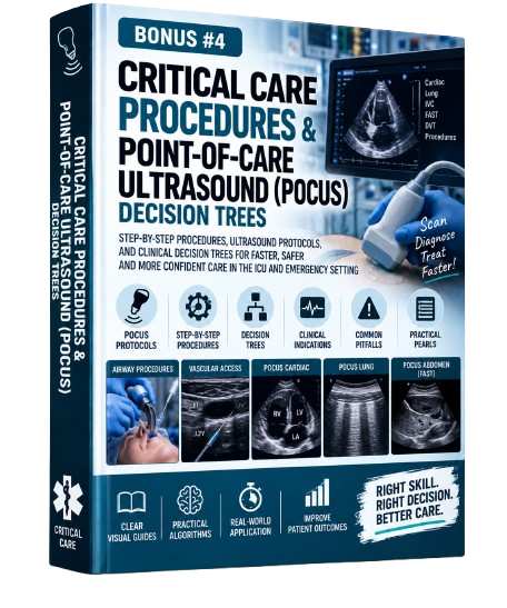 Bonus #4: Critical Care Procedures & Point-of-Care Ultrasound (POCUS) Decision Trees