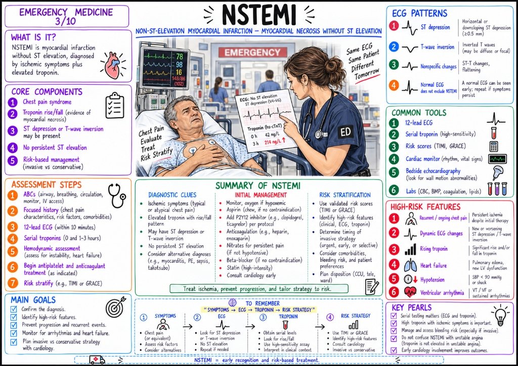 NSTEMI: Non-ST-Elevation Myocardial Infarction Management