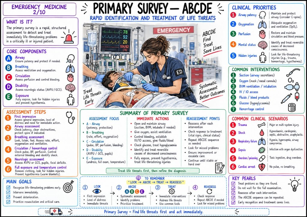 05/10 Secondary Survey: Focused History & Head-to-Toe Evaluation