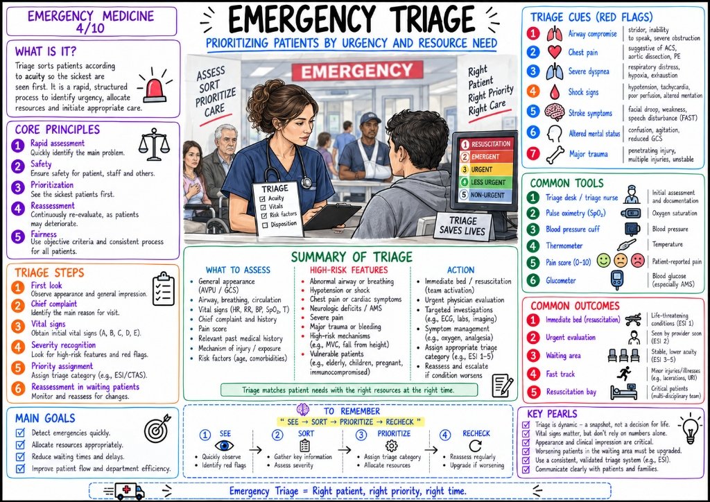 07/10 Emergency Triage: Prioritizing Patients by Urgency and Resource Need